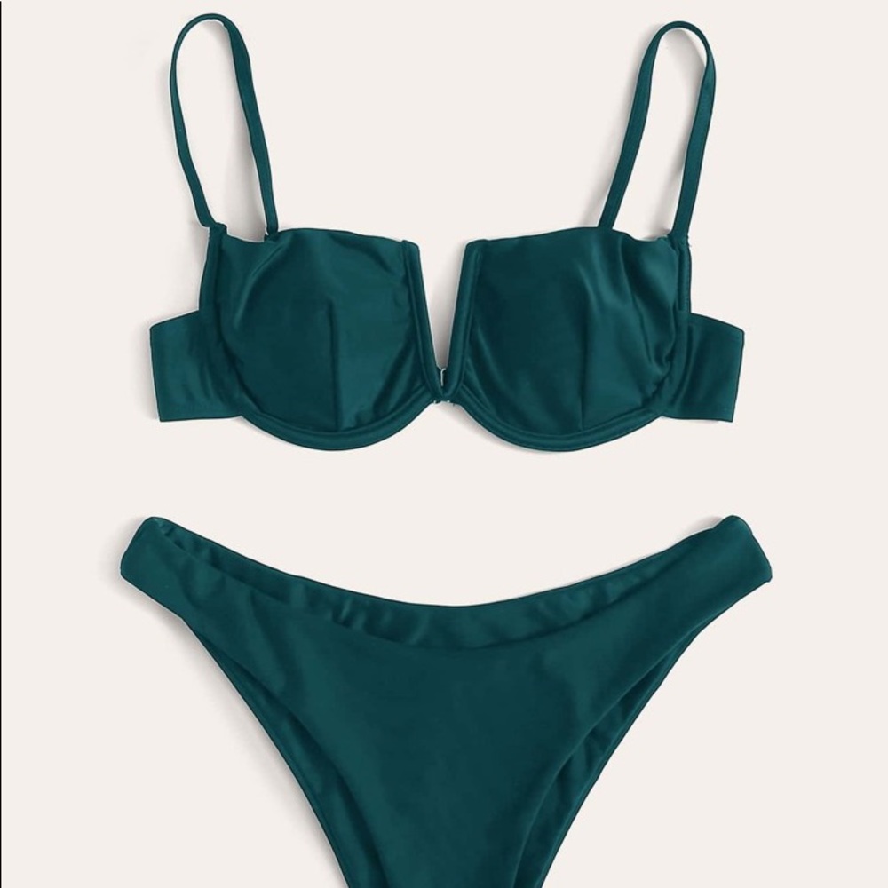 SHEIN Emerald Bikini Small